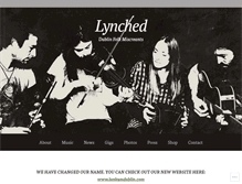 Tablet Screenshot of lynchedmusic.com